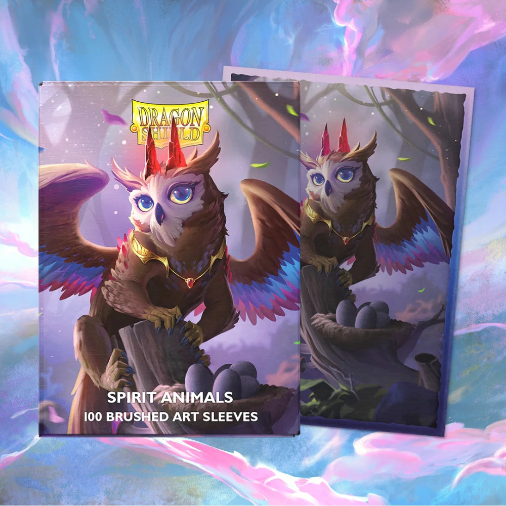 Dragon Shield Brushed Art Sleeves The Dragowlis (Standard Size)