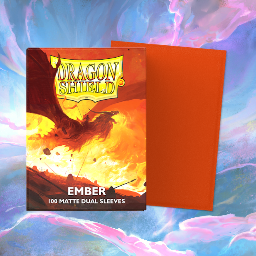 Dragon Shield Dual Matte Sleeves (Ember | Standard Size)