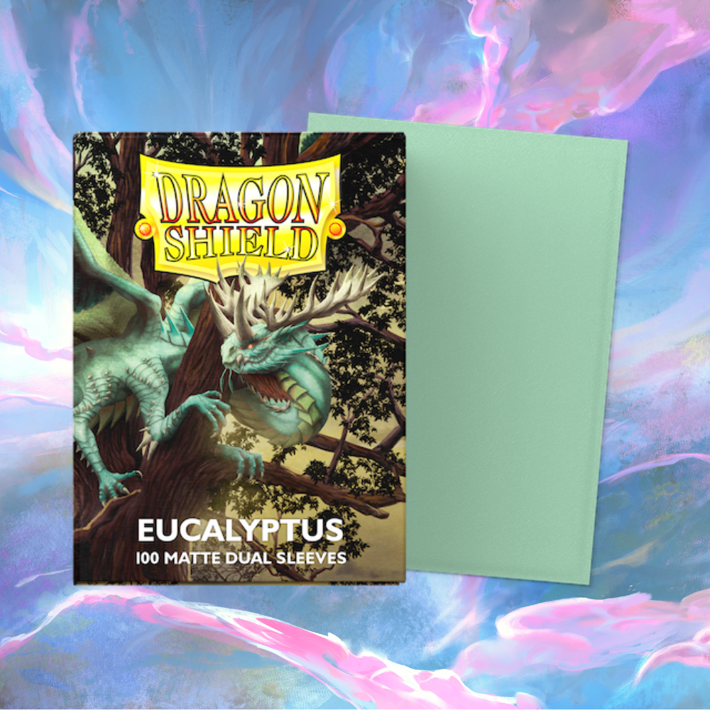 Dragon Shield Dual Matte Sleeves (Eucalyptus | Standard Size)