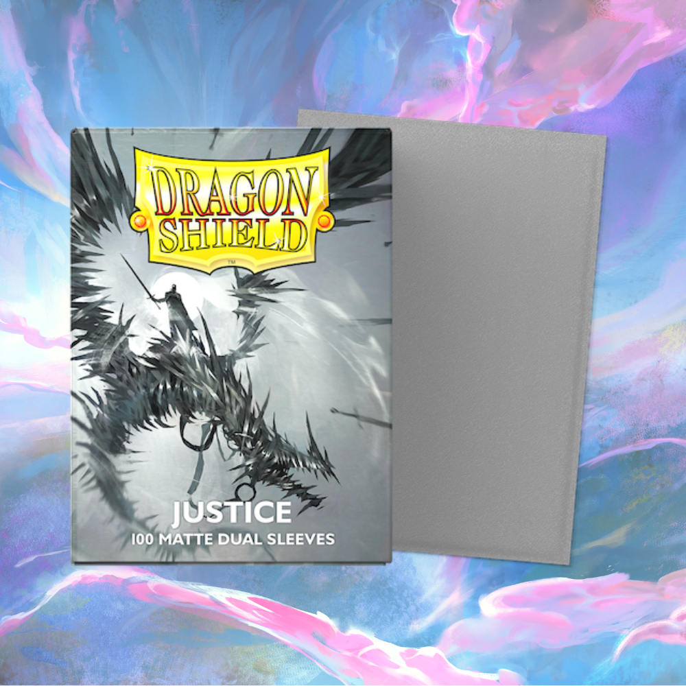 Dragon Shield Dual Matte Sleeves (Justice | Standard Size)