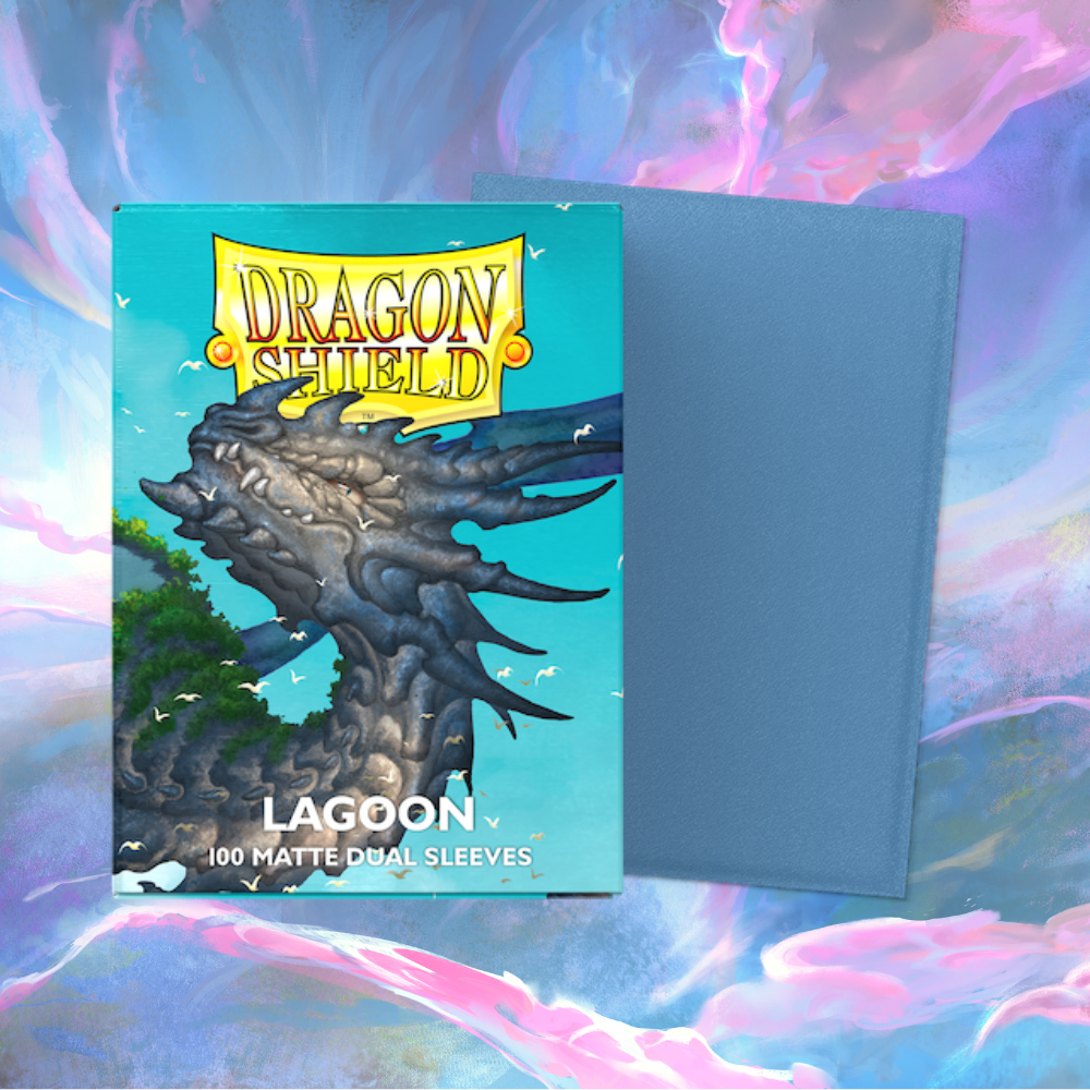 Dragon Shield Dual Matte Sleeves (Lagoon | Standard Size)