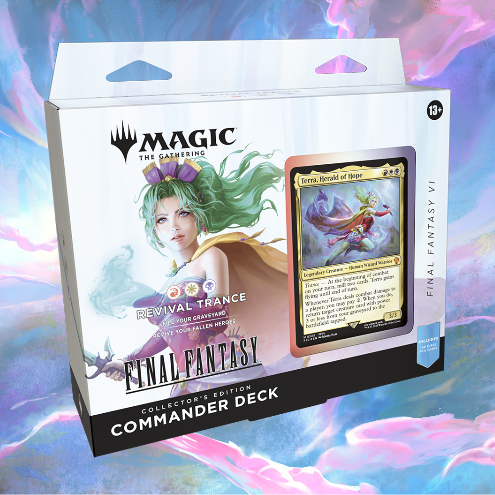 Final Fantasy Collector's Edition Revival Trance Commander Deck