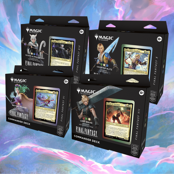 Final Fantasy Commander Decks (Set of 4) Axion Now Final Fantasy Commander Decks (Set of 4) Axion Now