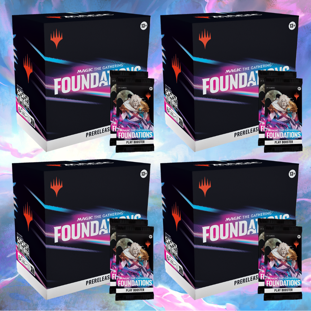 Foundations Party Pack (4 Prerelease Packs & 8 Play Boosters)