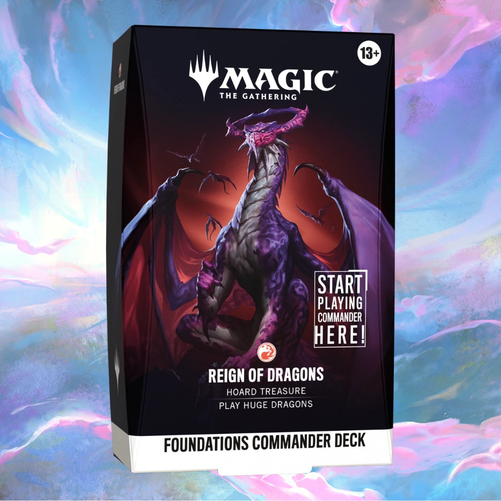 Foundations Reign Of Dragons Commander Deck