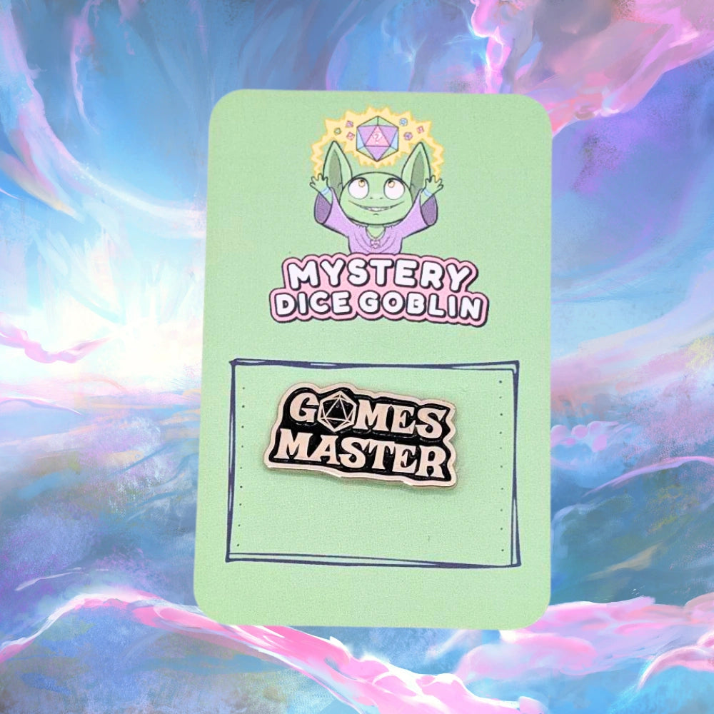 Games Master Pin