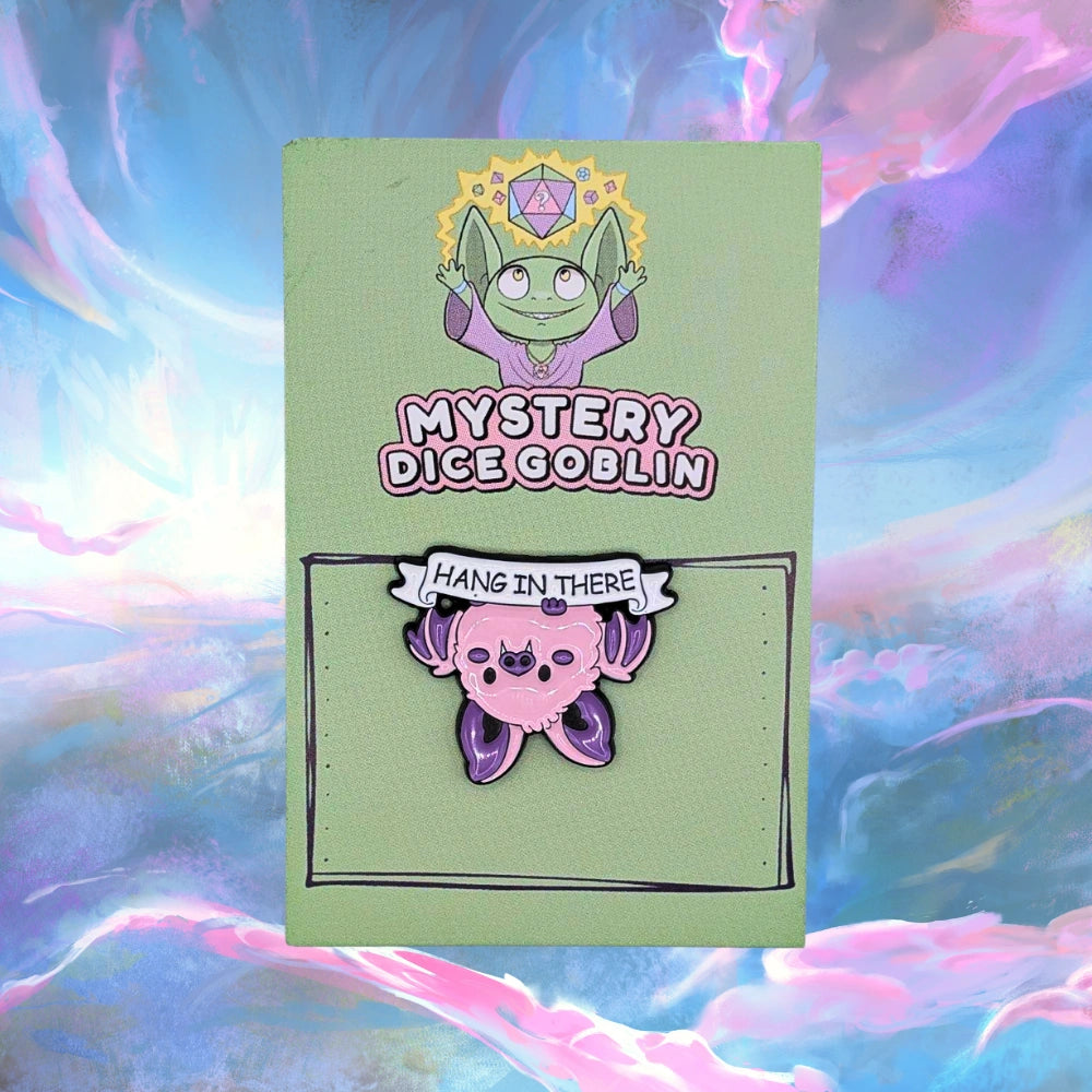 Hang In There Pin