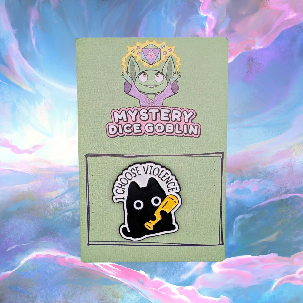 I Choose Violence Pin