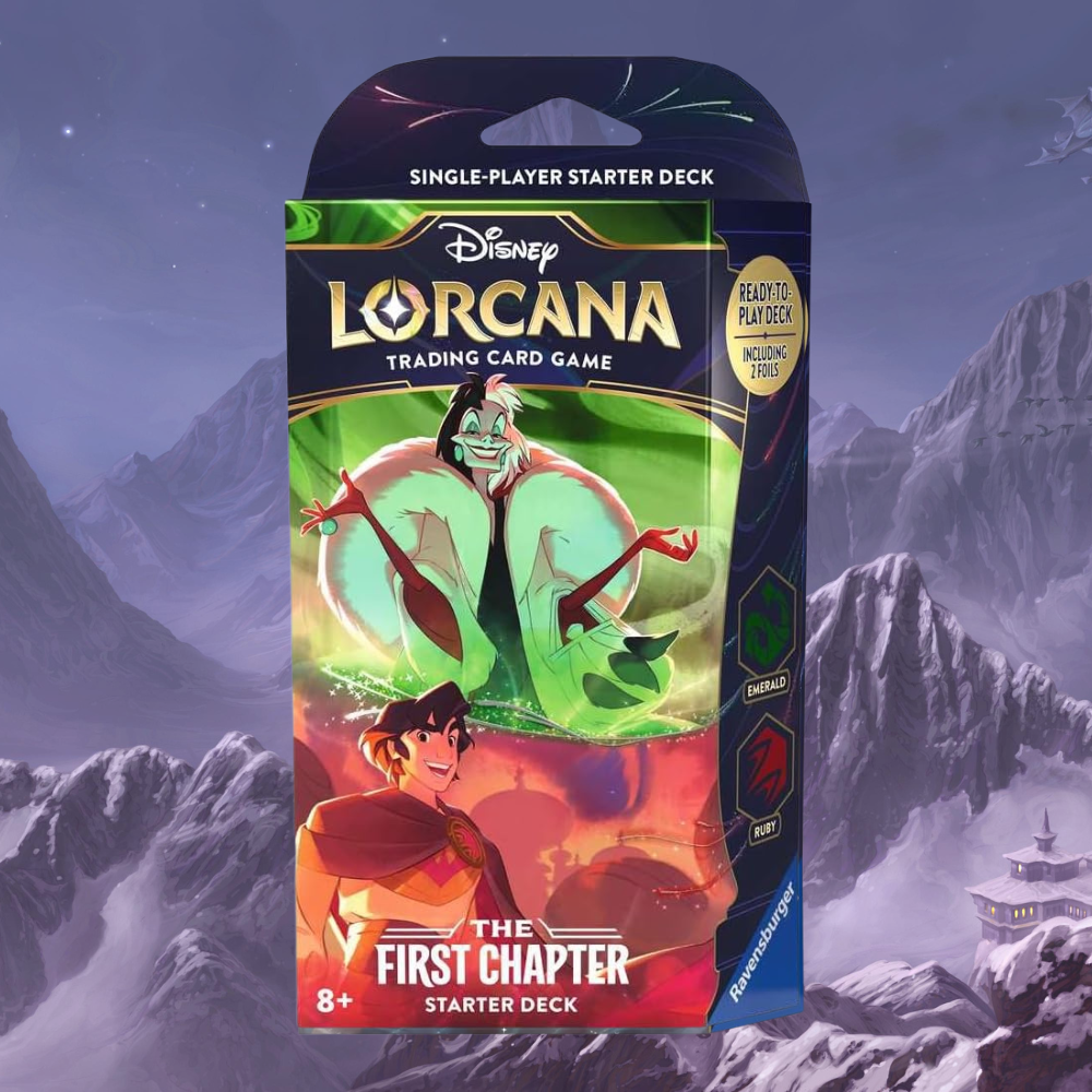 Disney Lorcana: The First Chapter Starter Decks - Emerald/Ruby