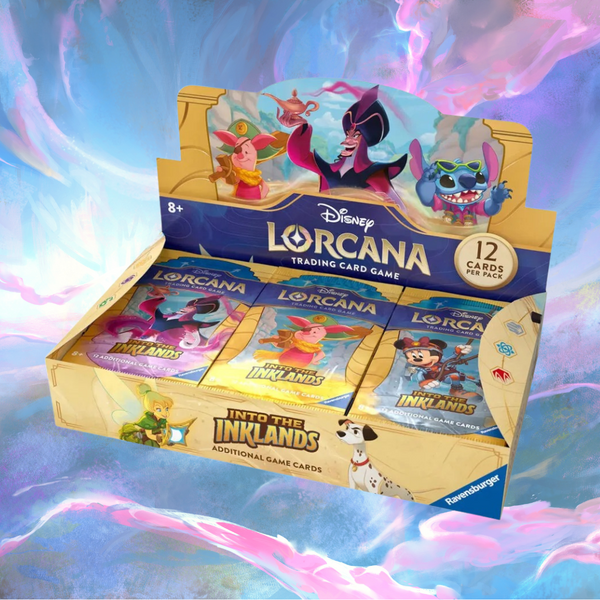 Disney Lorcana - Into The Inklands Booster Display - Axion Now