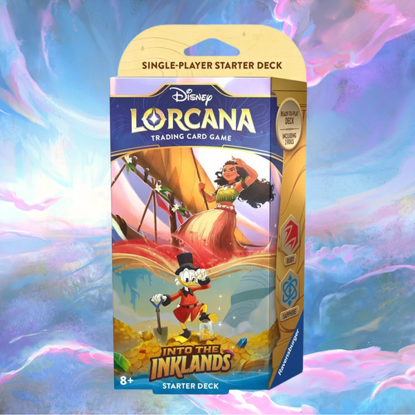 lorcana into the inklands starter deck list Amazon.com: Disney Lorcana Trading Card Game Notebook (English and Spanish  and French and Italian Edition): 4050368989901: Disney Lorcana Design Team:  Books