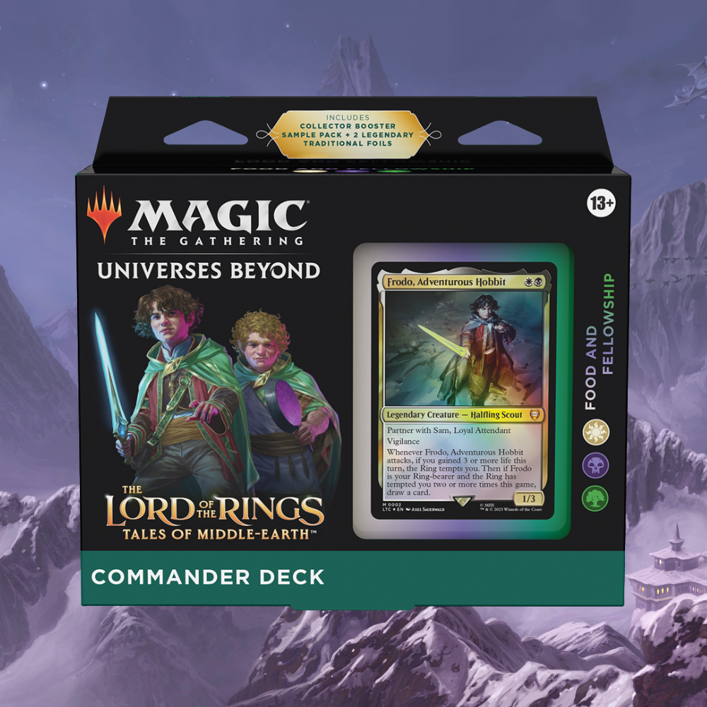 The Lord of the Rings: Tales of Middle-earth™ Commander Deck - Food and Fellowship