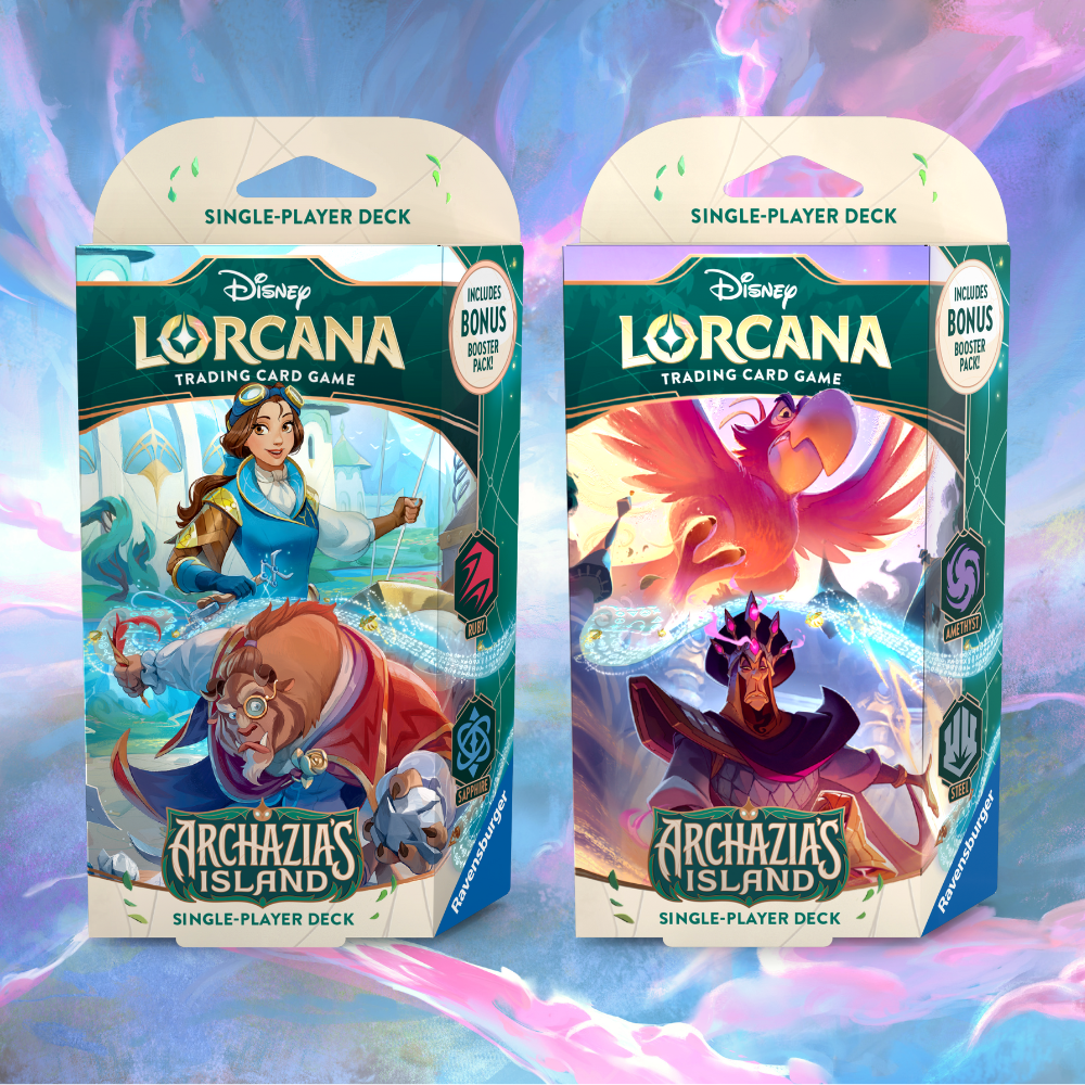 Disney Lorcana: Archazia's Island Starter Deck (Set of 2)