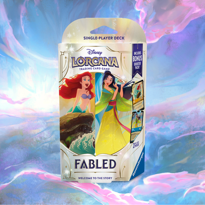 Disney Lorcana: Fabled Amber/Sapphire Starter Deck