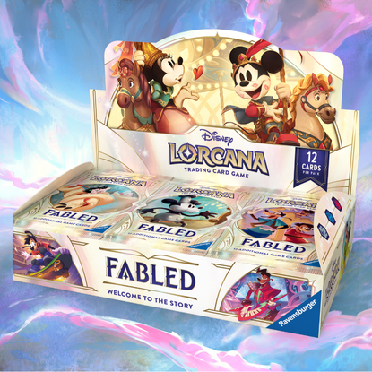 Disney Lorcana: Fabled Booster Display – Axion Now