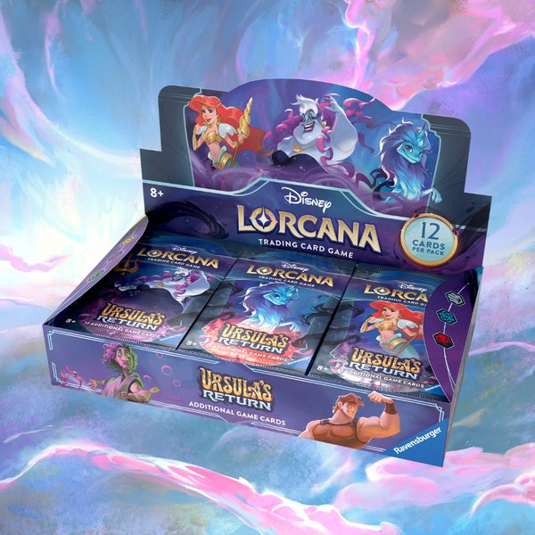 Disney Lorcana - Ursula's Return Booster Display - Axion Now Disney Lorcana - Ursula's Return Booster Display - Axion Now
