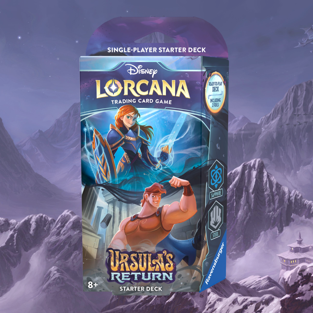 Disney Lorcana: Ursula's Return Starter Deck - Sapphire/Steel