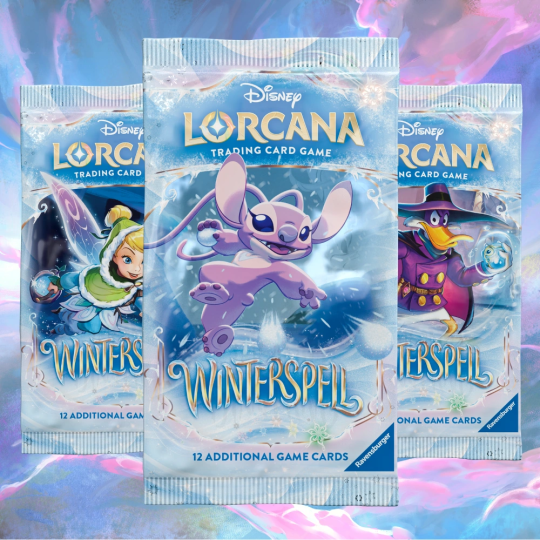Lorcana Winterspell 3 x Booster Packs