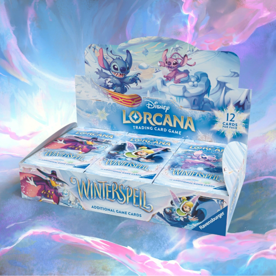 Lorcana Winterspell Booster Display