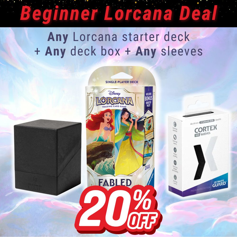 Build Your Own Lorcana Deal and Save 20%