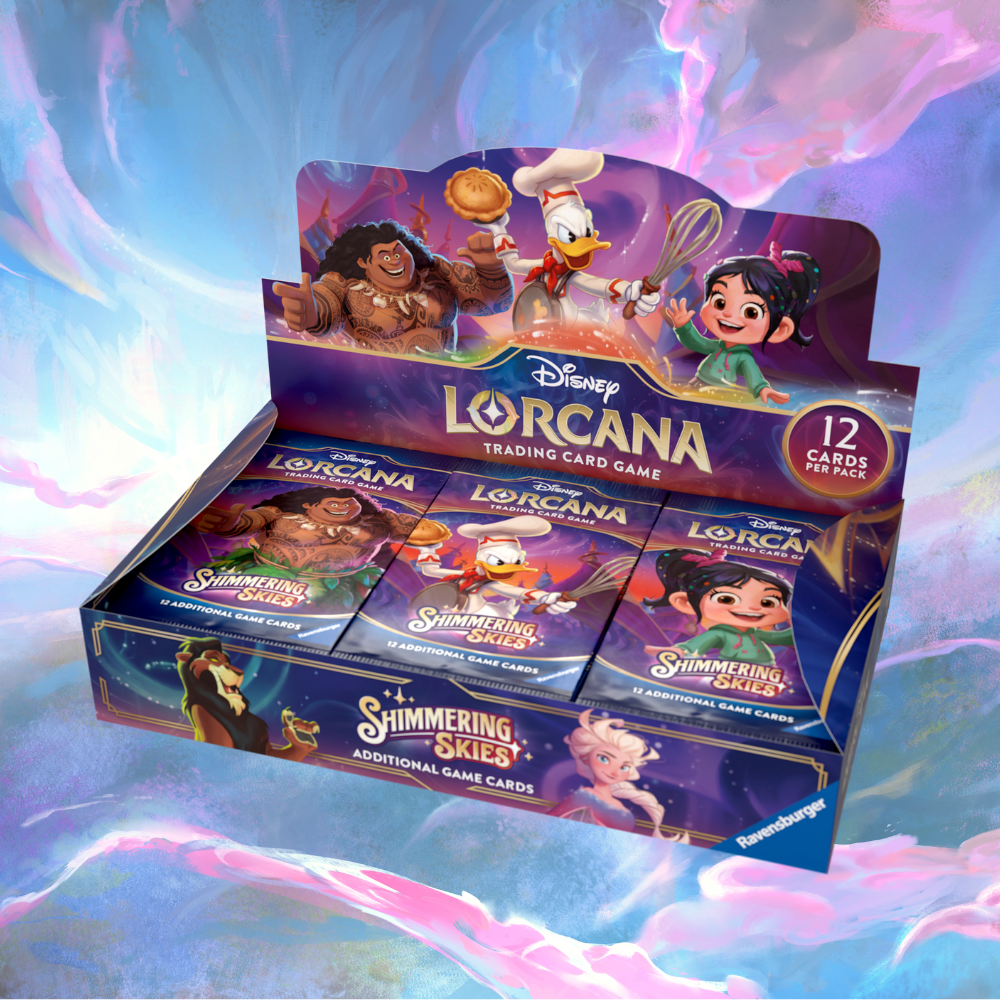 Disney Lorcana: Shimmering Skies Booster Display