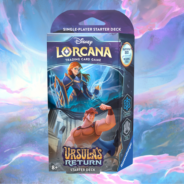 lorcana blue steel starter deck Lorcana - Ursula's Return Starter Deck (Sapphire/Steel)