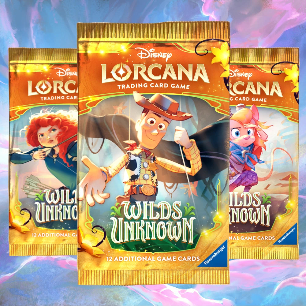 Lorcana Wilds Unknown 3 x Booster Packs