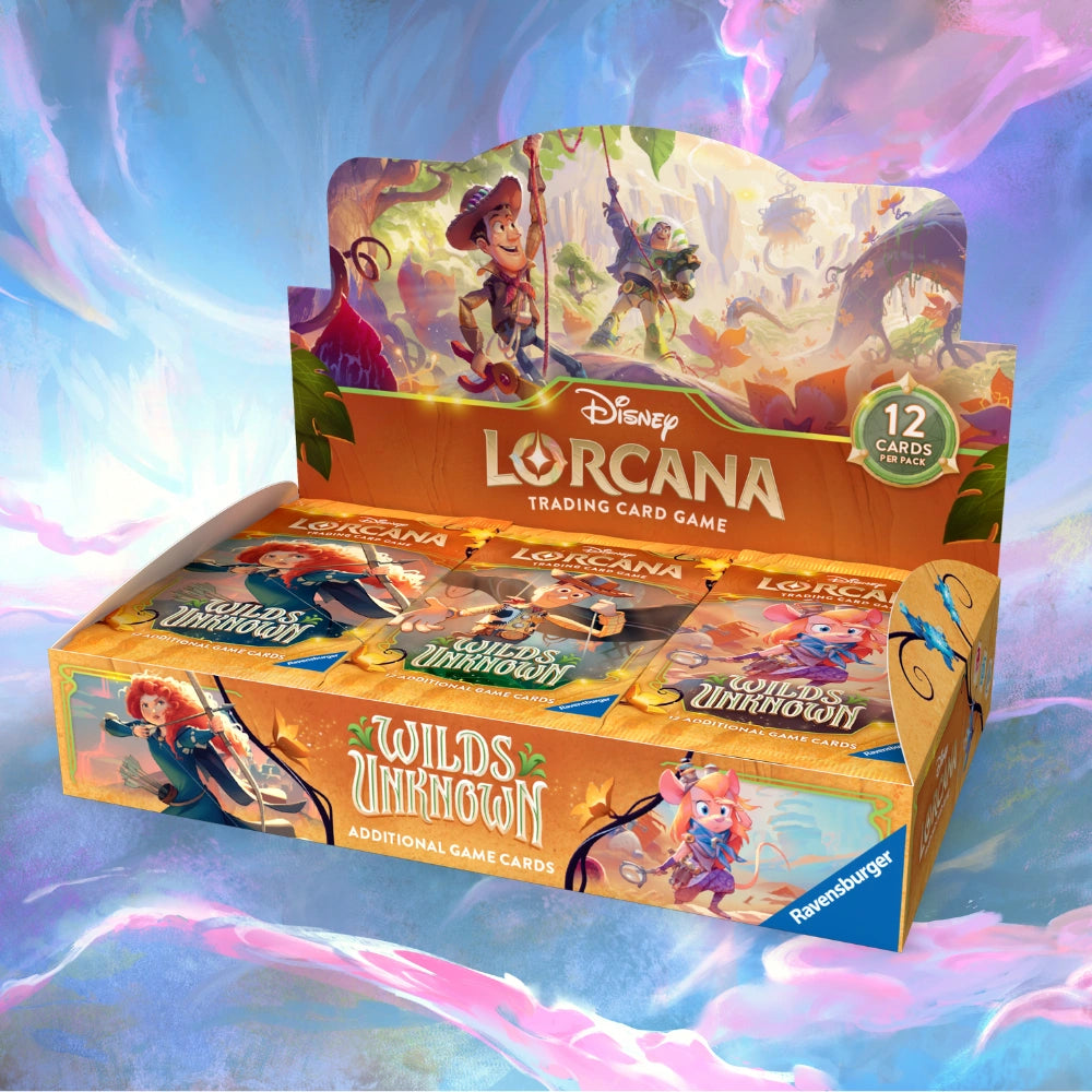 Lorcana Wilds Unknown Booster Display