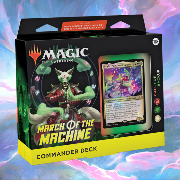 March of the Machine Commander Deck - Call for Backup Axion Now March of the Machine Commander Deck - Call for Backup Axion Now