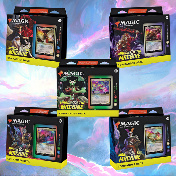 March of the Machine Commander Decks (Set of 5) – Axion Now