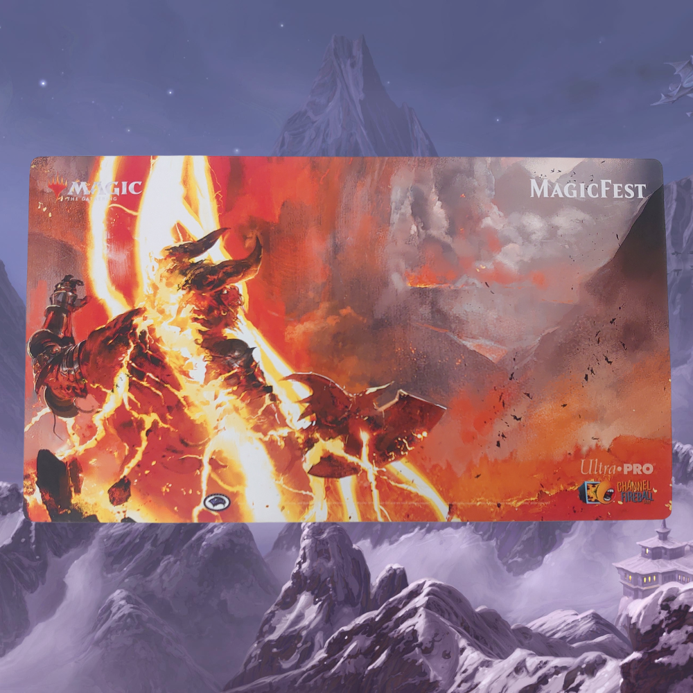 MagicFest Lightning Bolt Playmat – Axion Now