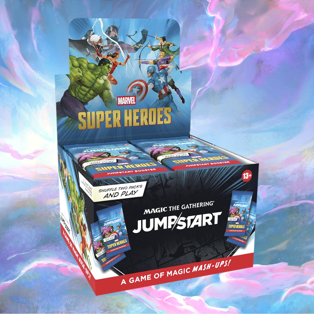 Marvel Super Heroes Jumpstart Booster Display