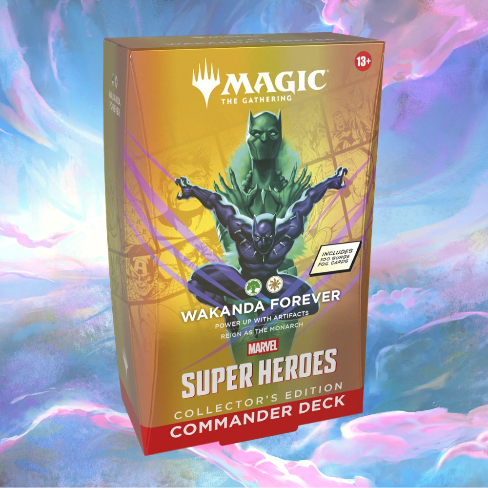 Marvel Super Heroes Wakanda Forever Commander Deck Collector's Edition