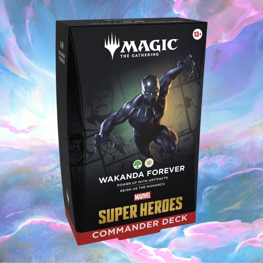 Marvel Super Heroes Wakanda Forever Commander Deck