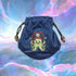 Mini Dice Bag - Blue Octopus