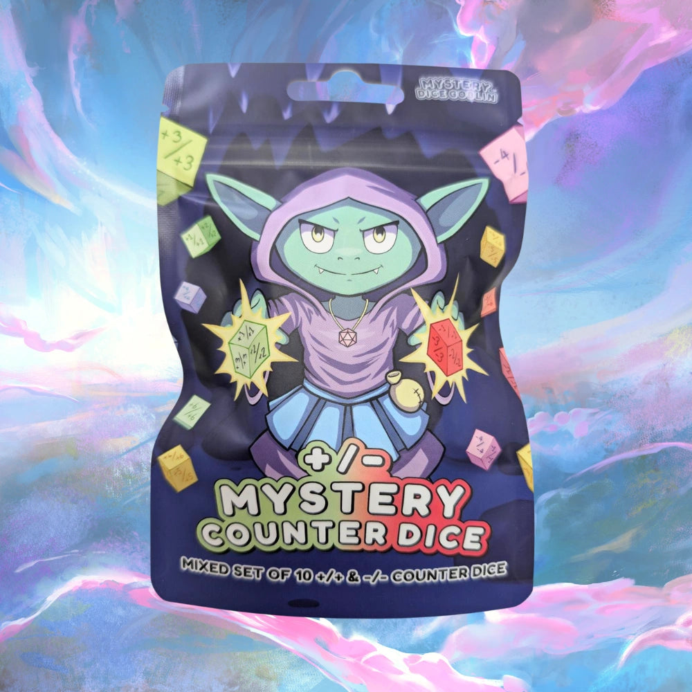 Mystery Counter Dice (+/-)