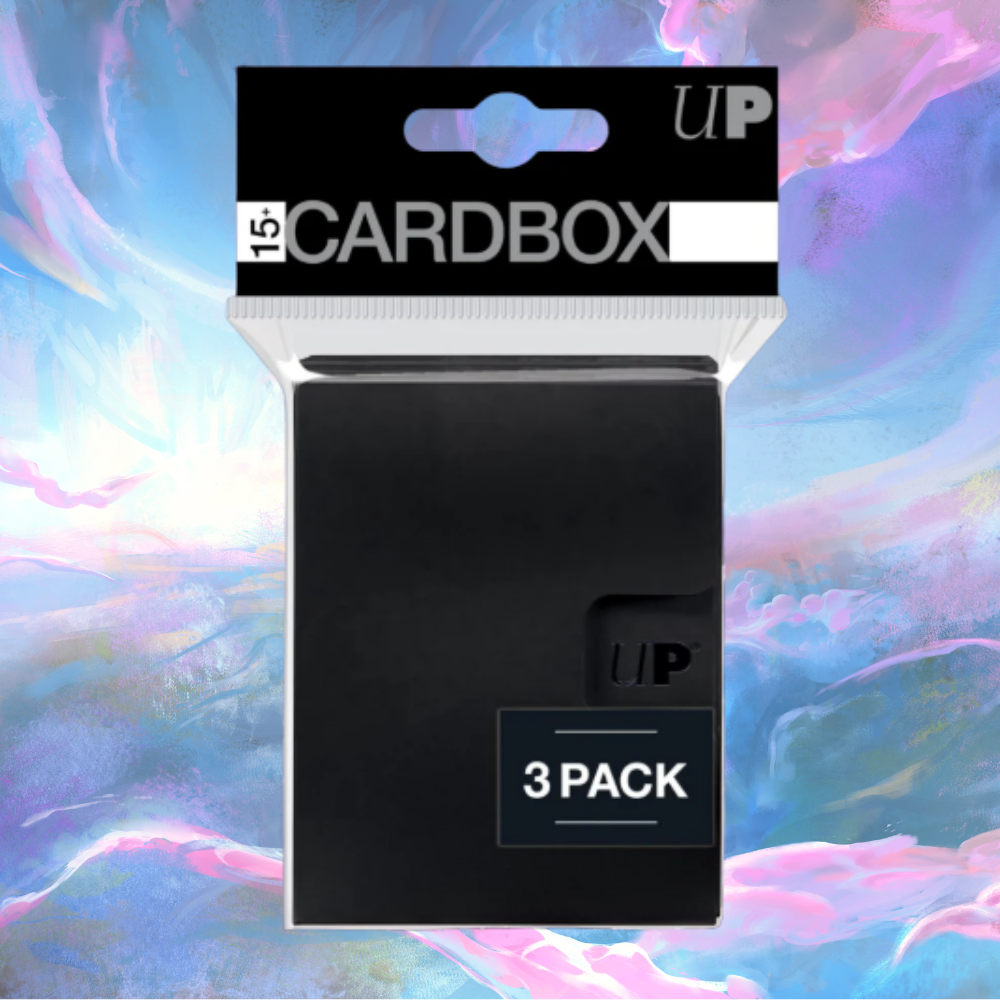 PRO 15+ Card Box 3-Pack (Black)