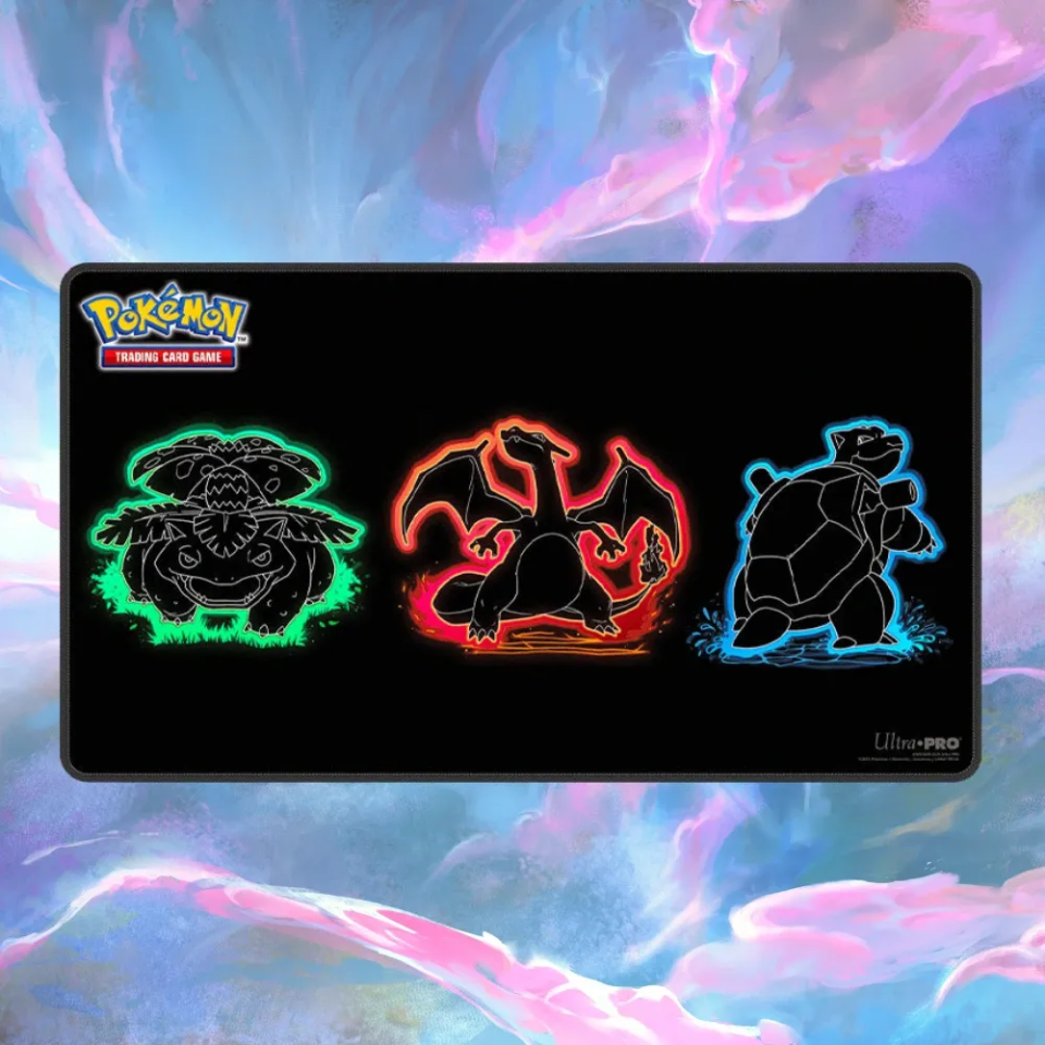 Pokemon Neon Foil Playmat