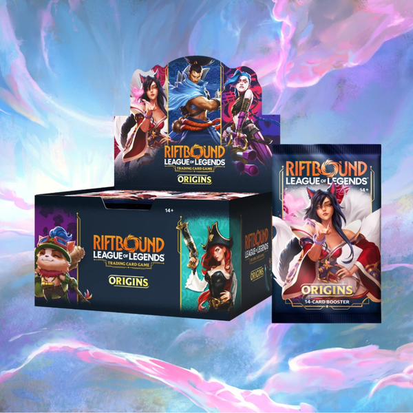 league of legends riftbound tcg origins booster box release date Riftbound: League of Legends TCG Origins Booster Display – Axion Now