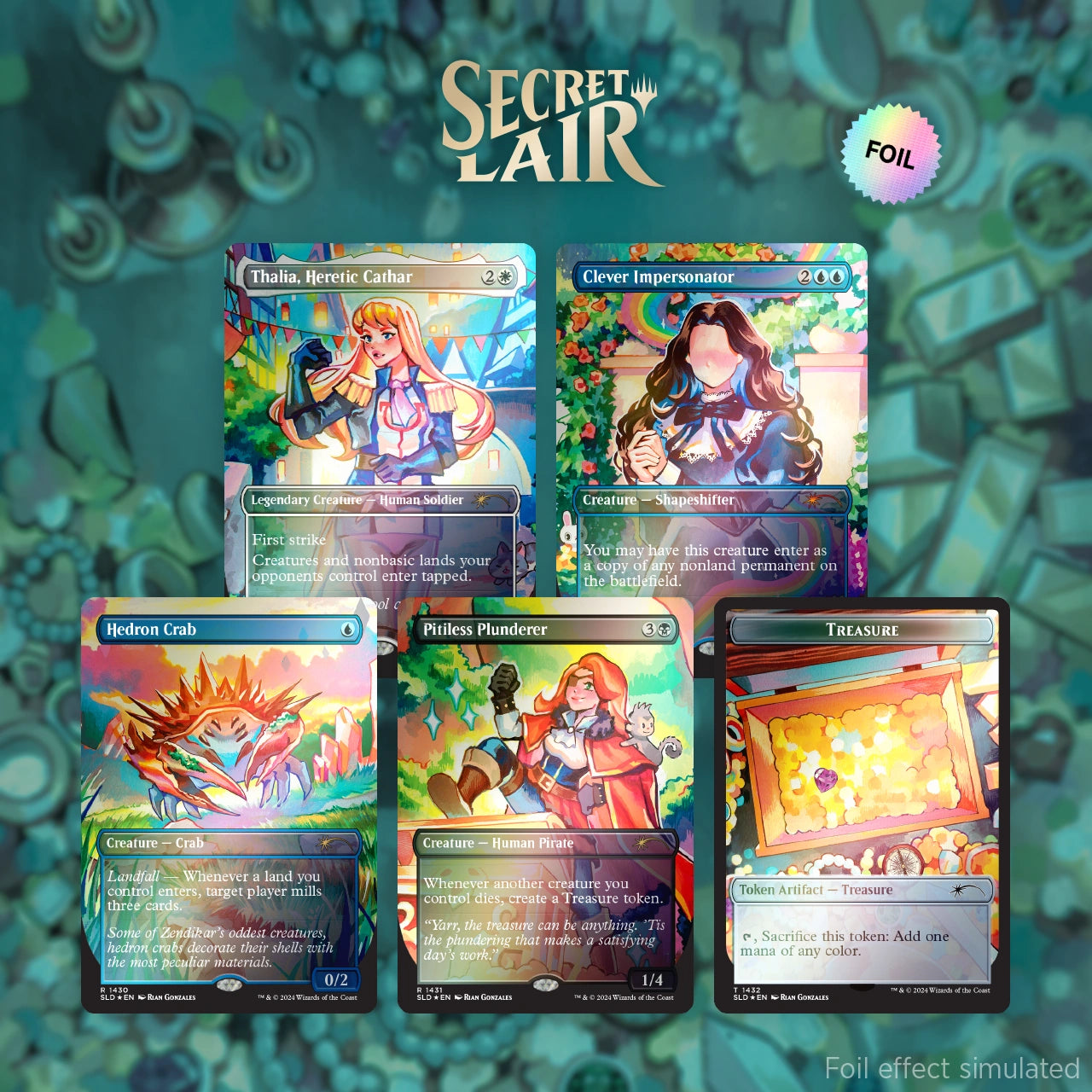Secret Lair - Pick 'em & Stick 'em Foil Edition
