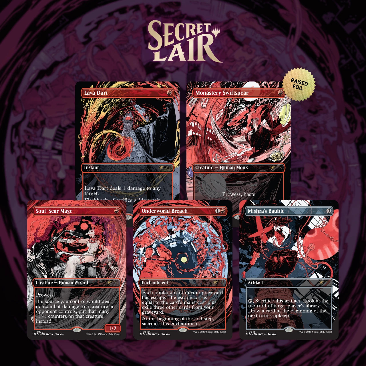 Secret Lair - vroooOOOOMMMMMM! Foil Edition