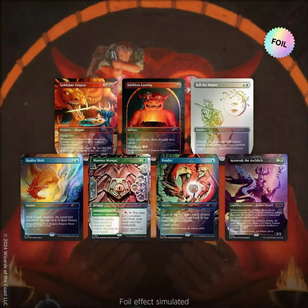 Secret Lair x Dungeons & Dragons: An Exhibition of Adventure Foil Edition