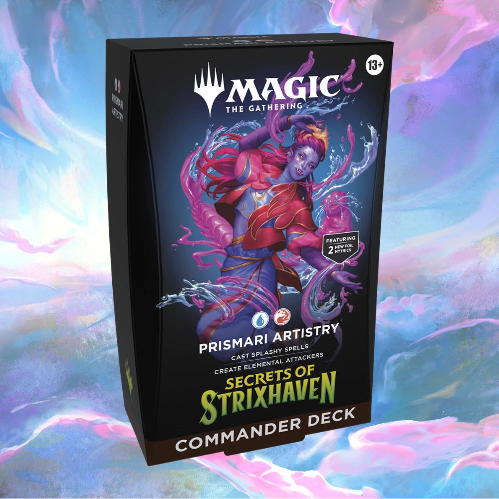 Secrets of Strixhaven Prismari Artistry Commander Deck