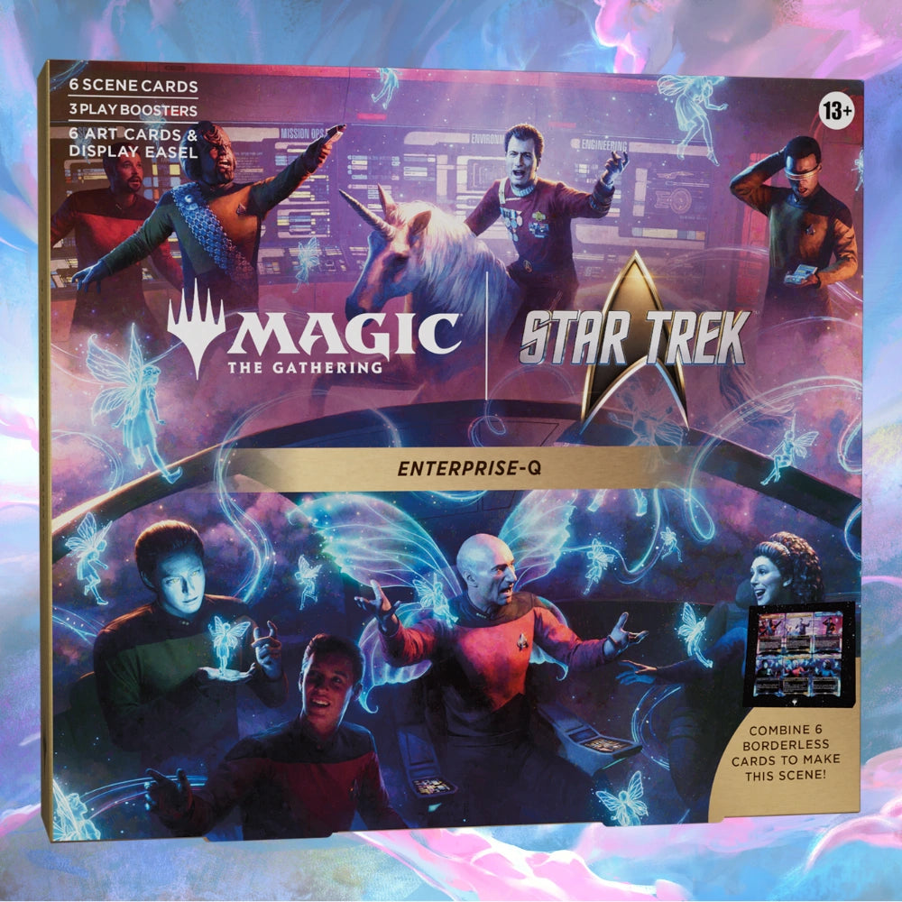 Star Trek Enterprise-Q Scene Box