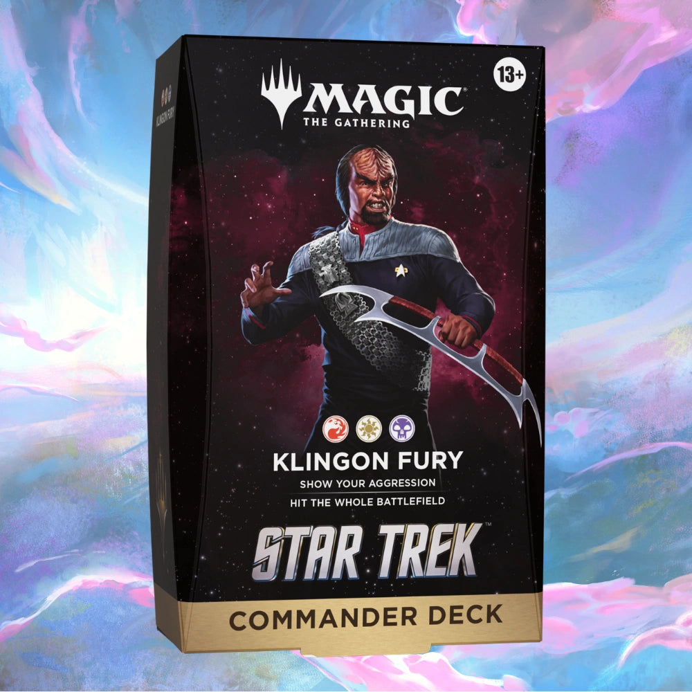 Star Trek Klingon Fury Commander Deck