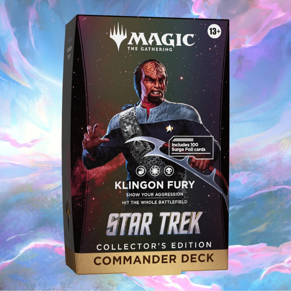 Star Trek Klingon Fury Collector's Edition Commander Deck