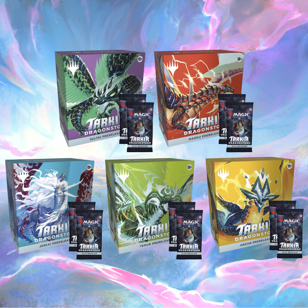 Tarkir: Dragonstorm Party Pack (5 Prerelease Pack & 10 Play Boosters) –  Axion Now