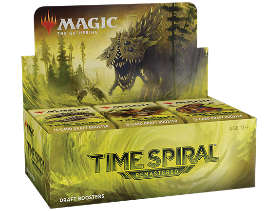 Time Spiral Remastered Booster Display