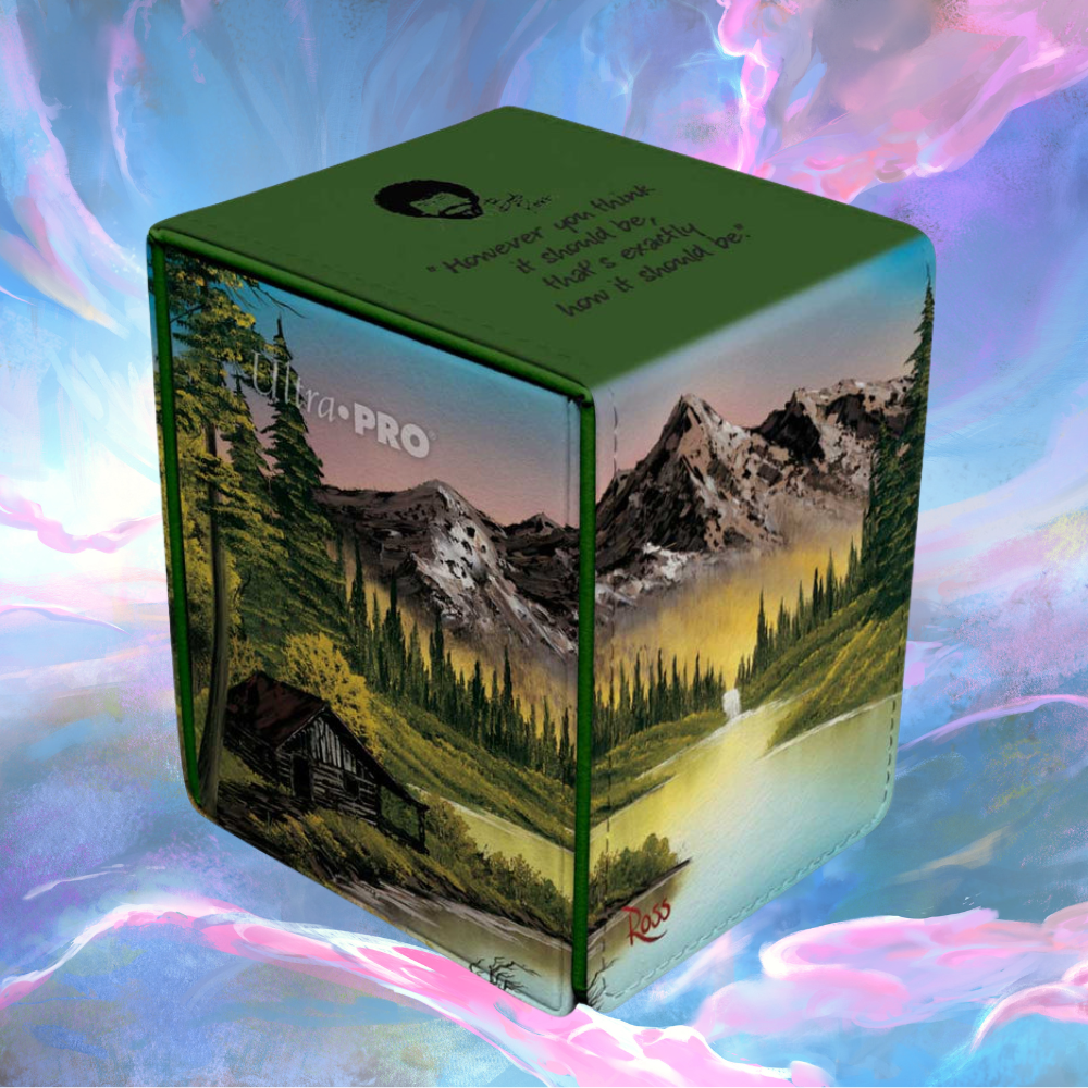 Bob Ross Mountain Retreat Deck Box