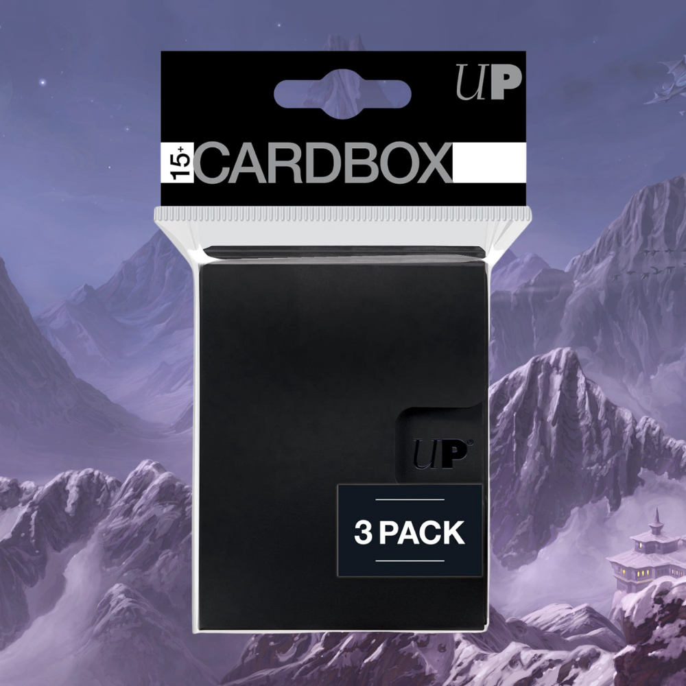 PRO 15+ Card Box 3-Pack (Black)